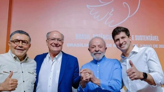 Lula participou de Congresso Nacional que empossou João Campos como presidente do PSB - Ricardo Stuckert