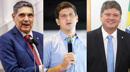 João Paulo, João Campos e Sileno Guedes