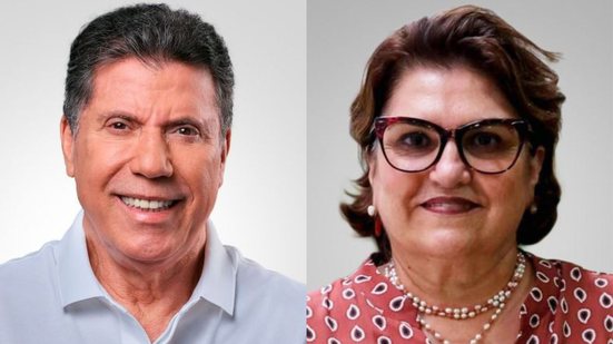 Prefeito Lula Cabral e ministra das Mulheres, Márcia Lopes - DIVULGAÇÃO