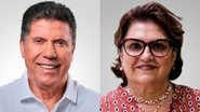 Prefeito Lula Cabral e ministra das Mulheres, Márcia Lopes - DIVULGAÇÃO