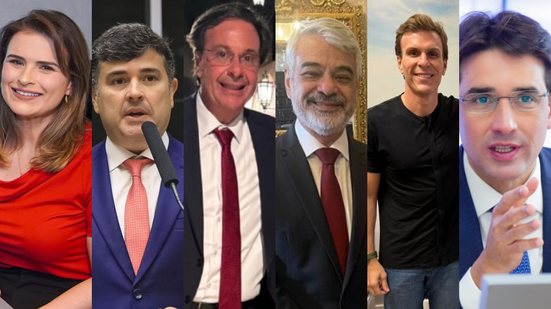 Veja números de pré-candidatos ao Senado em 2026 - Montagem: Jamildo.com