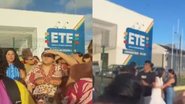 Problema ocorreu no ETE da cidade - Reprodução Redes sociais
