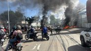 Protesto hoje no Recife tem queima de pneus. Carroceiros querem fim de regra contra impedimento de tração animal - Reprodução Twitter