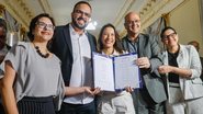 A assinatura aconteceu nesta quinta-feira (26) - Miva Filho/Secom