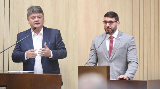 Deputados Sileno Guedes e Romero Albuquerque repercutiram decisão da gestão estadual. - Foto:  Wesley D'Almeida