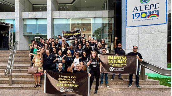 O grupo foi à Alepe nesta terça-feira (3) - Divulgação