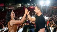 Primeira-dama de Gravatá cantou com Wesley Safadão no São João 2025 da cidade - Reprodução/Redes Socias