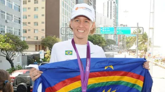 Seminário vai reunir atletas como Yane Marques, medalhista olímpica com o objetivo de discutir melhorias na legislação e fortalecer o esporte. - Foto: Aldo Carneiro/ Pernambuco Press / Reprodução G1 PE