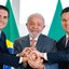 Hugo Motta, Lula e Davi Alcolumbre - Ricardo Stuckert/PR