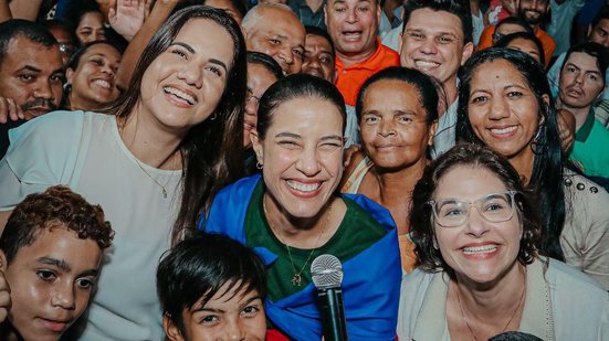Mirella Almeida tem sido muito ajudada em sua gestão pela governadora Raquel Lyra - Janaína Pepeu/Secom