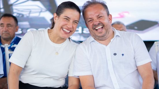 Raquel Lyra e o prefeito Fabinho Lisandro - Reprodução/IG Fabinho Lisandro