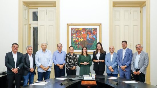Raquel Lyra teve reunião com prefeitos aliados - Yacy Ribeiro/Secom