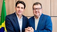 Ministro Silvio Costa Filho e Josafá Almeida, prefeito de São Caetano - DIVULGAÇÃO