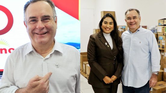 O prefeito de Arcoverde Zeca Cavalcanti e a Secretária de Saúde do município, Maria Clara Melo.
					
					
					Foto: Divulgação