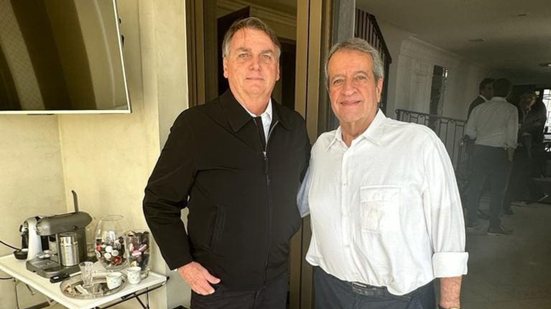 JAIR BOLSONARO E VALDEMAR DA COSTA NETO - DIVULGAÇÃO/ PARTIDO LIBERAL