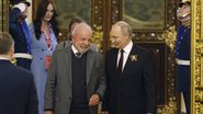 Lula com Putin, em visita à Rússia - Internacional