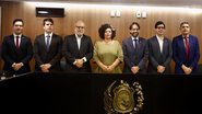 Membros da CPI da Publicidade na Alepe, ainda com Diogo Moraes - DIVULGAÇÃO