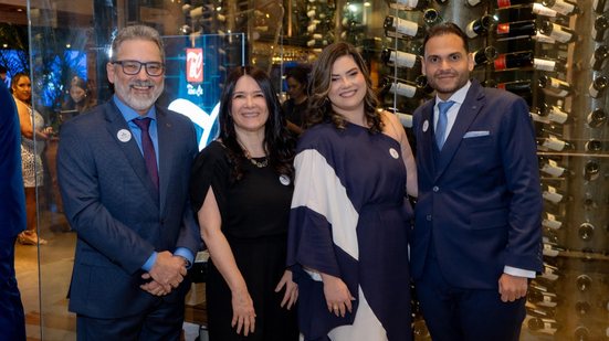 Carlos Japhet, Gisele Carvalho, Joanne Mota e Ricardo Aguiar, no lançamento da platforma - Divulgação