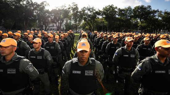 Ainda em setembro, uma nova turma com 2.400 alunos iniciará a formação. Até 2026, a expectativa é de um aumento de um terço da tropa, incluindo o ingresso de 450 novos oficiais. - Foto: Hesíodo Goes/SECOM