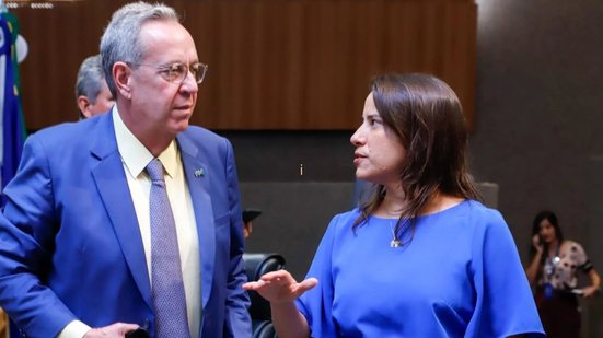 Governadora Raquel Lyra e presidente da Alepe, Álvaro Porto - SECOM/ GOVERNO DE PERNAMBUCO