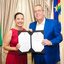Governadora Raquel Lyra e presidente da Alepe, Álvaro Porto