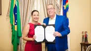 Governadora Raquel Lyra e presidente da Alepe, Álvaro Porto - SECOM/ GOVERNO DE PERNAMBUCO