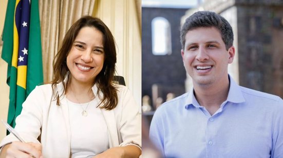 Governadora Raquel Lyra e prefeito do Recife, João Campos - DIVULGAÇÃO