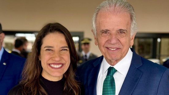 Raquel Lyra esteve em evento com José Múcio Monteiro e reforçou projeto da Escola de Sargento em Pernambuco - Camila Souza/Secom