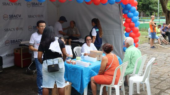 SBACV-PE promove ação de conscientização sobre saúde vascular - DIVULGAÇÃO