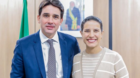 Silvio Costa Filho e Raquel Lyra - DIVULGAÇÃO