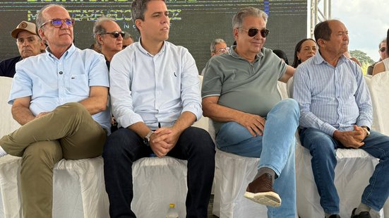 Antônio Moraes, em evento na cidade de Aliança - Leôncio Francisco/Divulgação