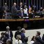 Câmara dos Deputados com Hugo Motta na presidência