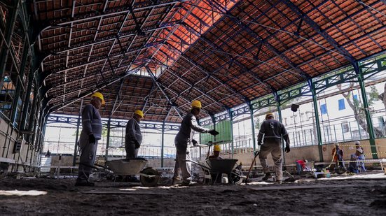 Mercado de São José completa 150 anos em meio a obras - REPRODUÇÃO/ Vanessa Alcântara / PCR