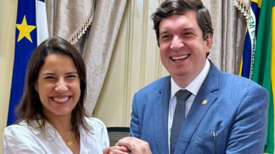 A governadora Raquel Lyra e o deputado estadual Joãozinho Tenório. - Foto: Reprodução da internet