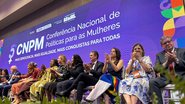 Raquel Lyra e Teresa Leitão na Conferência Nacional de Políticas para as Mulheres