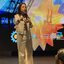 Governadora Raquel Lyra em evento de lançamento da nova marca do Porto de Suape