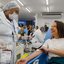 Raquel Lyra doando sangue no Hemope