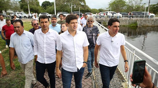 João Campos e Silvio Costa Filho participaram de agendas no Agreste neste fim de semana - Wesley D'Almeida