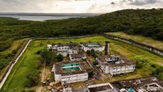 Visão aérea da Penitenciária Barreto Campelo, em Itamaracá - DIVULGAÇÃO/ SECOM PE
