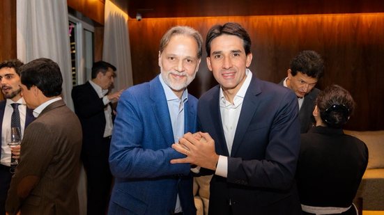 O ministro Silvio Costa Filho e o advogado Marco Aurélio de Carvalho, fundador do Grupo Prerrogativas