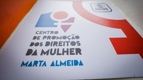 Palaca do  Centro de Promoção dos Direitos da Mulher Marta Almeida