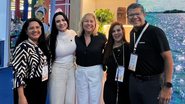 Mucila Pereira, da Triboju, Manuela Fay, executiva da APFN, Lúcia Smith, presidente da APFN, Fabiana De Sanctis, vice-presidente e Alex, do Nannai, na ABAV 2025..