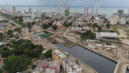 Obras no Canal do Fragoso, em Olinda