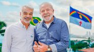 Humberto e Lula sorrindo