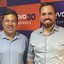 Deputado federal Mendonça Filho e Técio Teles, presidente do Novo em Pernambuco