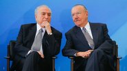Ex-presidentes da República, Michel Temer e José Sarney