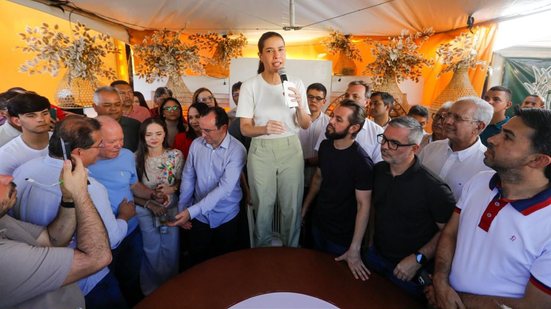 Governadora Raquel Lyra em Santa Cruz da Baixa Verde
