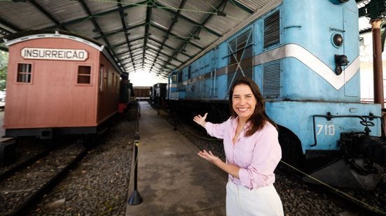 Museu do Trem, no Centro do Recife