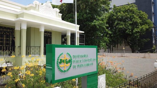 Fachada da Defensoria Pública do Estado de Pernambuco