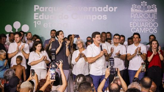 Imagem João Campos inaugura primeira etapa do Parque Eduardo Campos após dois anos de obras